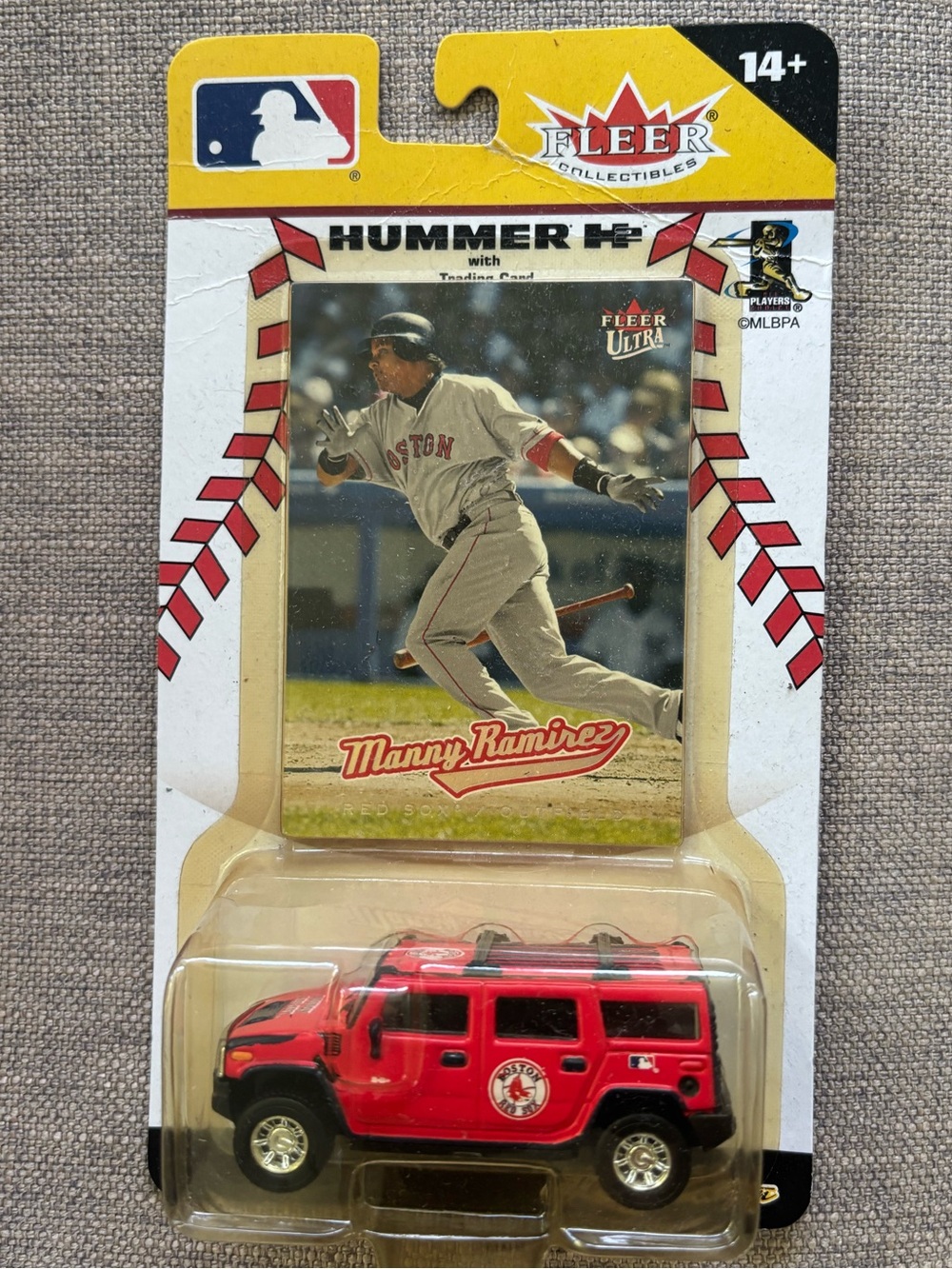 Manny Ramirez Card and Car Fleer collectable